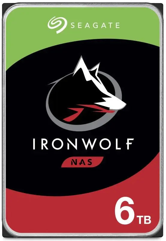 Seagate IronWolf Harddisk ST6000VN001 6TB 3.5" SATA-600 5400rpm SEAGATE